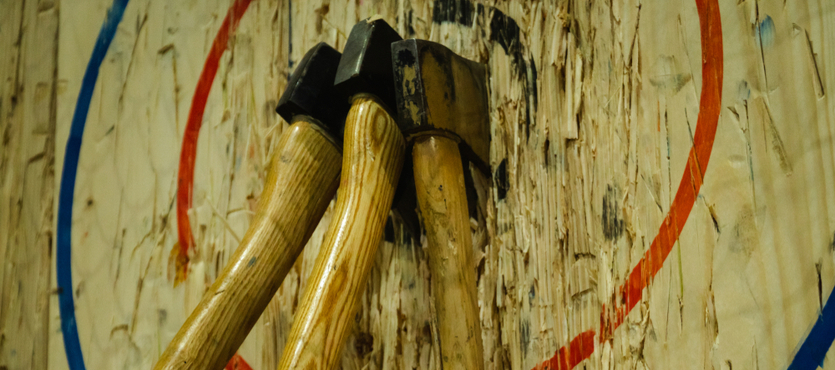 Tips for Better Aim When Throwing an Axe with Two Hands